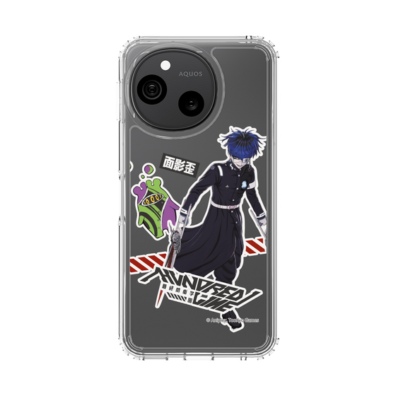 スリムプロテクションケース［ HUNDRED LINE -最終防衛学園- - ステッカー - 面影歪 ］