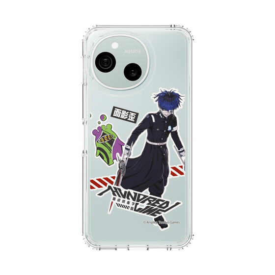 スリムプロテクションケース［ HUNDRED LINE -最終防衛学園- - ステッカー - 面影歪 ］