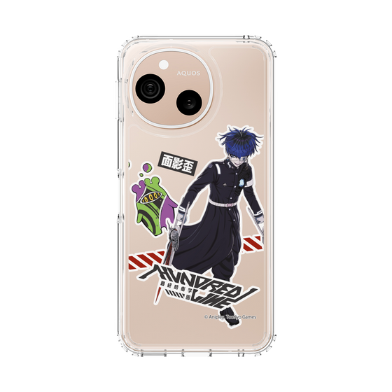 スリムプロテクションケース［ HUNDRED LINE -最終防衛学園- - ステッカー - 面影歪 ］