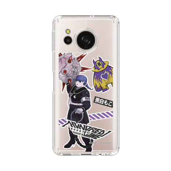 スリムプロテクションケース［ HUNDRED LINE -最終防衛学園- - ステッカー - 喪白もこ ］