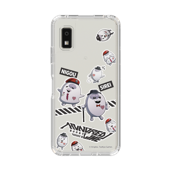 スリムプロテクションケース［ HUNDRED LINE -最終防衛学園- - ステッカー - SIREIとNIGOU ］