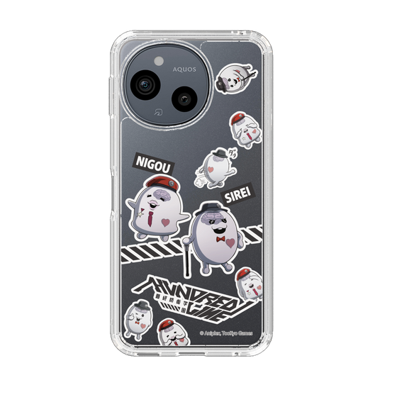 スリムプロテクションケース［ HUNDRED LINE -最終防衛学園- - ステッカー - SIREIとNIGOU ］
