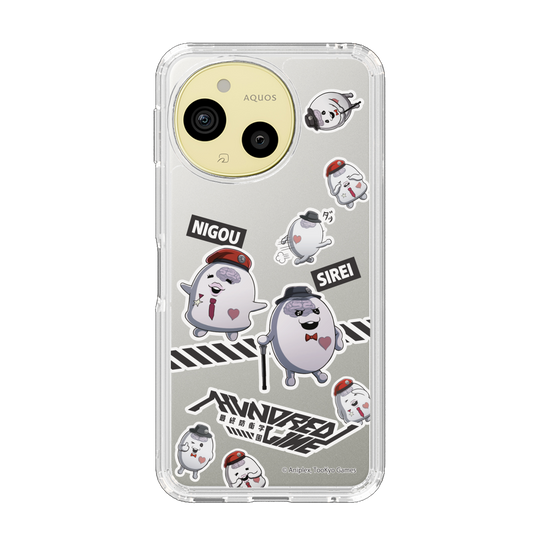 スリムプロテクションケース［ HUNDRED LINE -最終防衛学園- - ステッカー - SIREIとNIGOU ］
