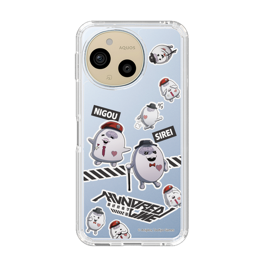 スリムプロテクションケース［ HUNDRED LINE -最終防衛学園- - ステッカー - SIREIとNIGOU ］