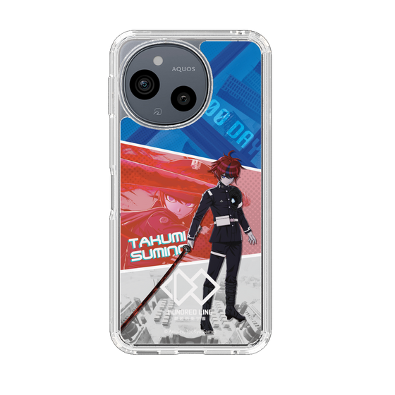 スリムプロテクションケース［ HUNDRED LINE -最終防衛学園- - カットイン - 澄野拓海 ］