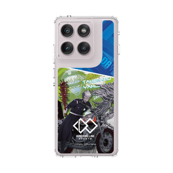 スリムプロテクションケース［ HUNDRED LINE -最終防衛学園- - カットイン - 厄師寺猛丸 ］
