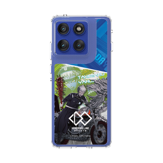 スリムプロテクションケース［ HUNDRED LINE -最終防衛学園- - カットイン - 厄師寺猛丸 ］