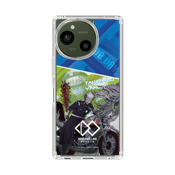 スリムプロテクションケース［ HUNDRED LINE -最終防衛学園- - カットイン - 厄師寺猛丸 ］
