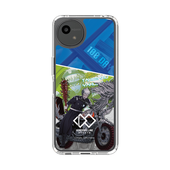 スリムプロテクションケース［ HUNDRED LINE -最終防衛学園- - カットイン - 厄師寺猛丸 ］