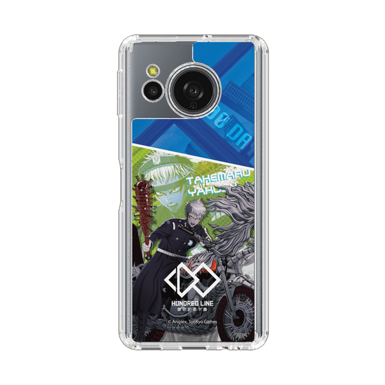 スリムプロテクションケース［ HUNDRED LINE -最終防衛学園- - カットイン - 厄師寺猛丸 ］