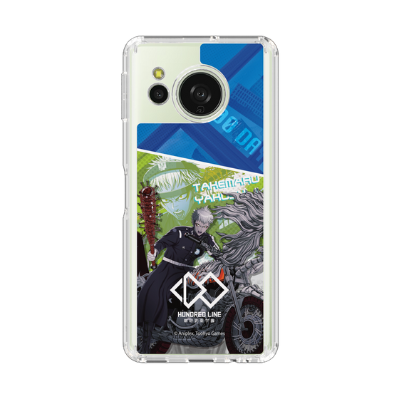 スリムプロテクションケース［ HUNDRED LINE -最終防衛学園- - カットイン - 厄師寺猛丸 ］