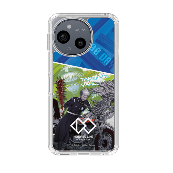 スリムプロテクションケース［ HUNDRED LINE -最終防衛学園- - カットイン - 厄師寺猛丸 ］