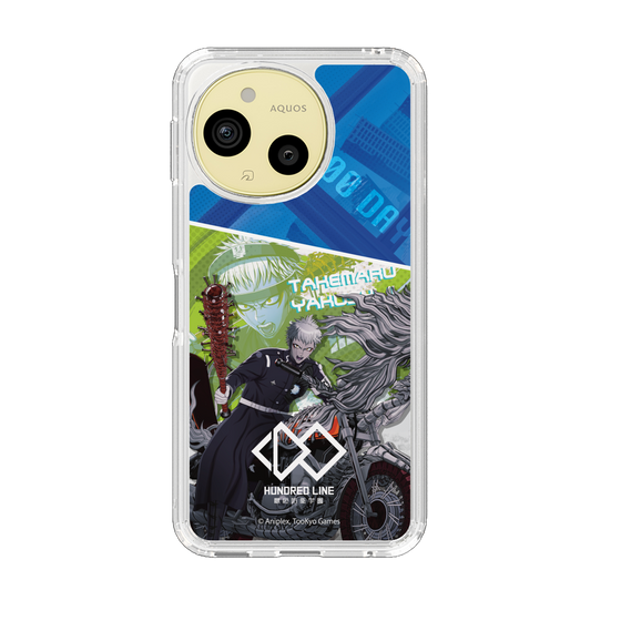 スリムプロテクションケース［ HUNDRED LINE -最終防衛学園- - カットイン - 厄師寺猛丸 ］