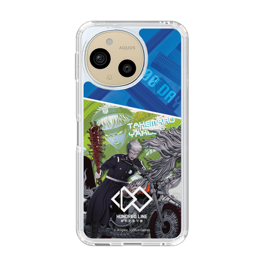 スリムプロテクションケース［ HUNDRED LINE -最終防衛学園- - カットイン - 厄師寺猛丸 ］