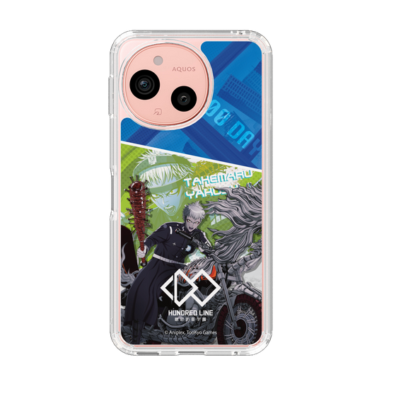 スリムプロテクションケース［ HUNDRED LINE -最終防衛学園- - カットイン - 厄師寺猛丸 ］