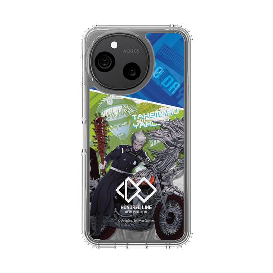 スリムプロテクションケース［ HUNDRED LINE -最終防衛学園- - カットイン - 厄師寺猛丸 ］