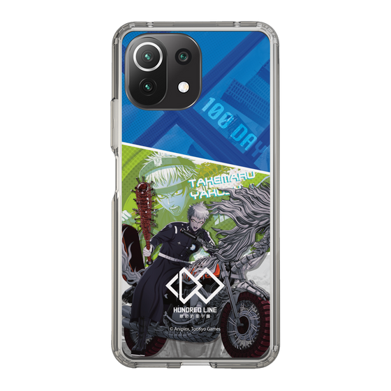 スリムプロテクションケース［ HUNDRED LINE -最終防衛学園- - カットイン - 厄師寺猛丸 ］