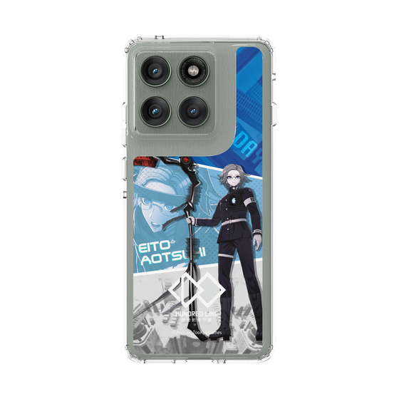 スリムプロテクションケース［ HUNDRED LINE -最終防衛学園- - カットイン - 蒼月衛人 ］