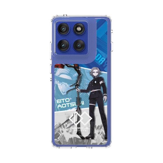 スリムプロテクションケース［ HUNDRED LINE -最終防衛学園- - カットイン - 蒼月衛人 ］