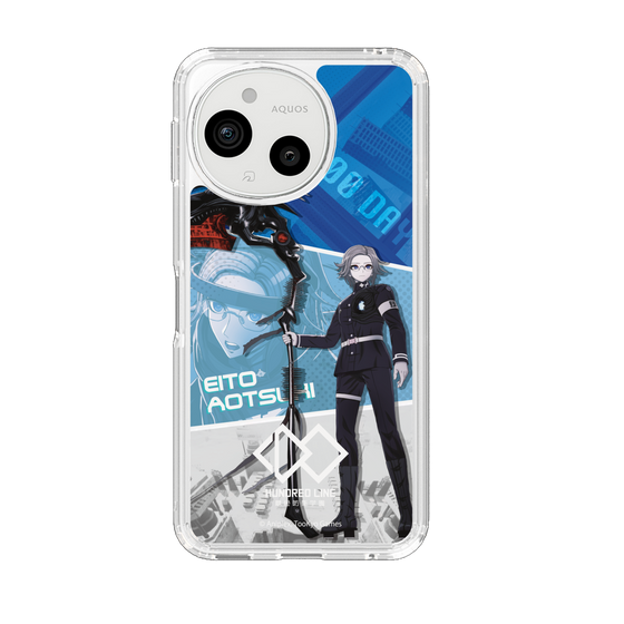 スリムプロテクションケース［ HUNDRED LINE -最終防衛学園- - カットイン - 蒼月衛人 ］