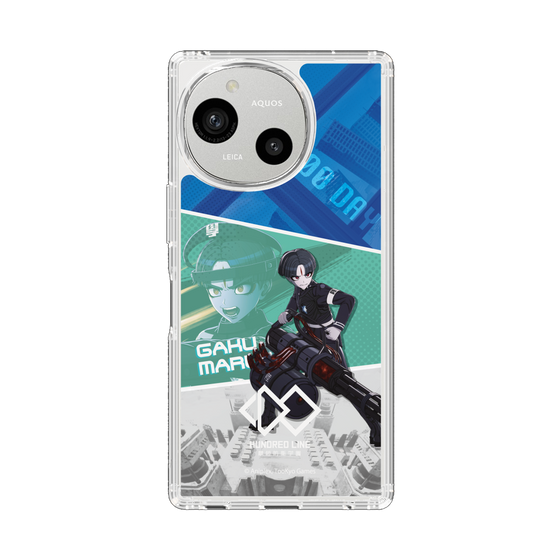 スリムプロテクションケース［ HUNDRED LINE -最終防衛学園- - カットイン - 丸子楽 ］