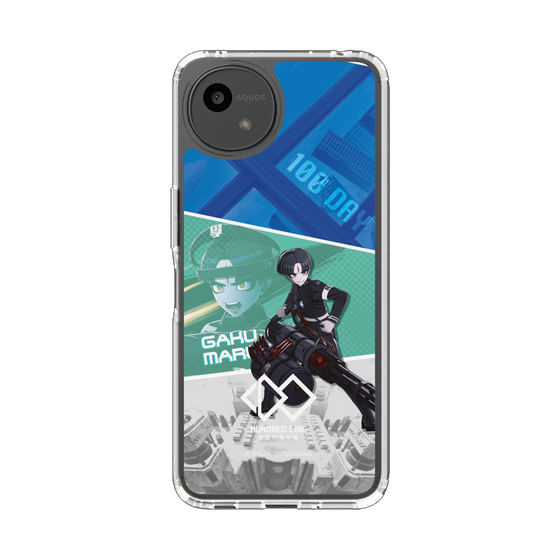 スリムプロテクションケース［ HUNDRED LINE -最終防衛学園- - カットイン - 丸子楽 ］