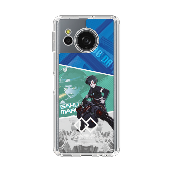 スリムプロテクションケース［ HUNDRED LINE -最終防衛学園- - カットイン - 丸子楽 ］