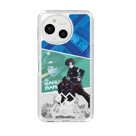 スリムプロテクションケース［ HUNDRED LINE -最終防衛学園- - カットイン - 丸子楽 ］