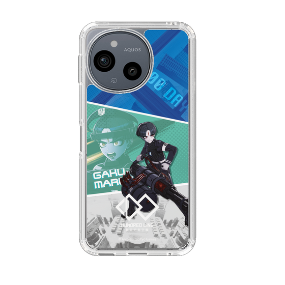 スリムプロテクションケース［ HUNDRED LINE -最終防衛学園- - カットイン - 丸子楽 ］