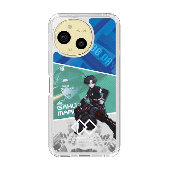 スリムプロテクションケース［ HUNDRED LINE -最終防衛学園- - カットイン - 丸子楽 ］