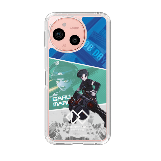 スリムプロテクションケース［ HUNDRED LINE -最終防衛学園- - カットイン - 丸子楽 ］