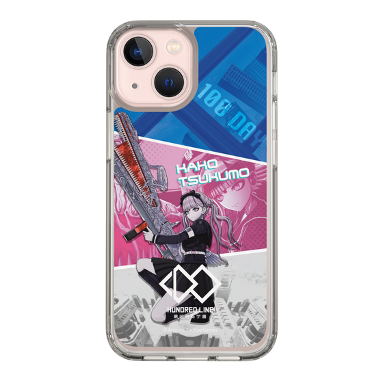 スリムプロテクションケース［ HUNDRED LINE -最終防衛学園- - カットイン - 九十九過子 ］