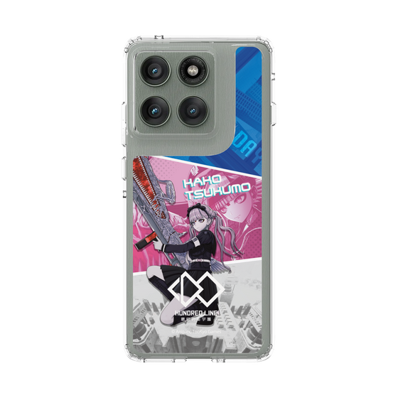 スリムプロテクションケース［ HUNDRED LINE -最終防衛学園- - カットイン - 九十九過子 ］