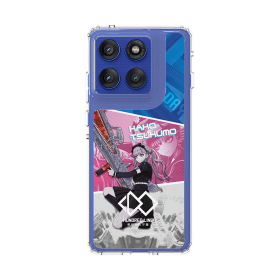 スリムプロテクションケース［ HUNDRED LINE -最終防衛学園- - カットイン - 九十九過子 ］