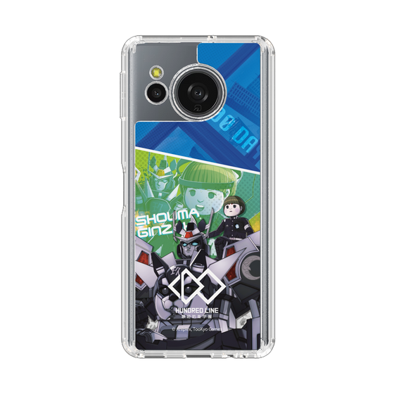 スリムプロテクションケース［ HUNDRED LINE -最終防衛学園- - カットイン - 銀崎晶馬 ］
