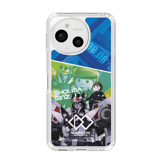 スリムプロテクションケース［ HUNDRED LINE -最終防衛学園- - カットイン - 銀崎晶馬 ］
