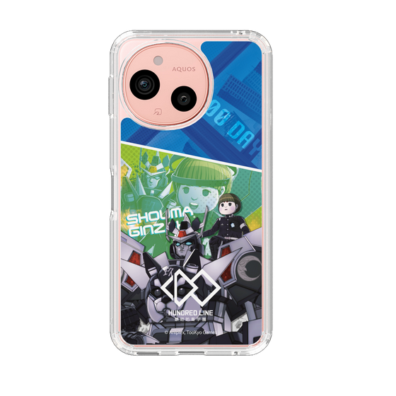 スリムプロテクションケース［ HUNDRED LINE -最終防衛学園- - カットイン - 銀崎晶馬 ］