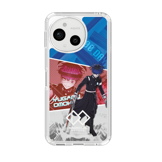 スリムプロテクションケース［ HUNDRED LINE -最終防衛学園- - カットイン - 面影歪 ］