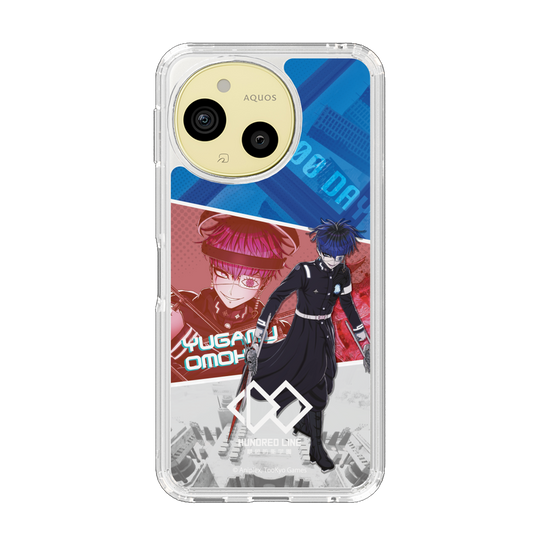 スリムプロテクションケース［ HUNDRED LINE -最終防衛学園- - カットイン - 面影歪 ］