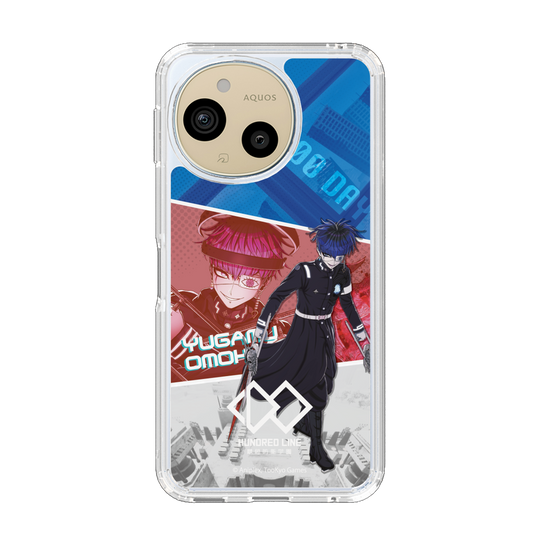 スリムプロテクションケース［ HUNDRED LINE -最終防衛学園- - カットイン - 面影歪 ］