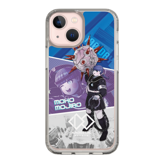 スリムプロテクションケース［ HUNDRED LINE -最終防衛学園- - カットイン - 喪白もこ ］