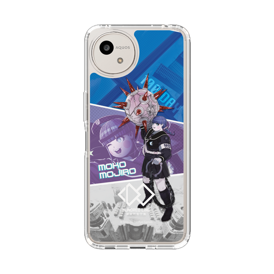 スリムプロテクションケース［ HUNDRED LINE -最終防衛学園- - カットイン - 喪白もこ ］