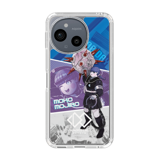 スリムプロテクションケース［ HUNDRED LINE -最終防衛学園- - カットイン - 喪白もこ ］