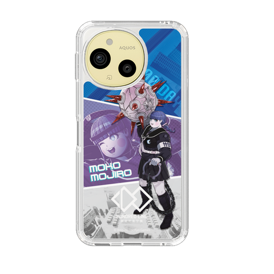 スリムプロテクションケース［ HUNDRED LINE -最終防衛学園- - カットイン - 喪白もこ ］