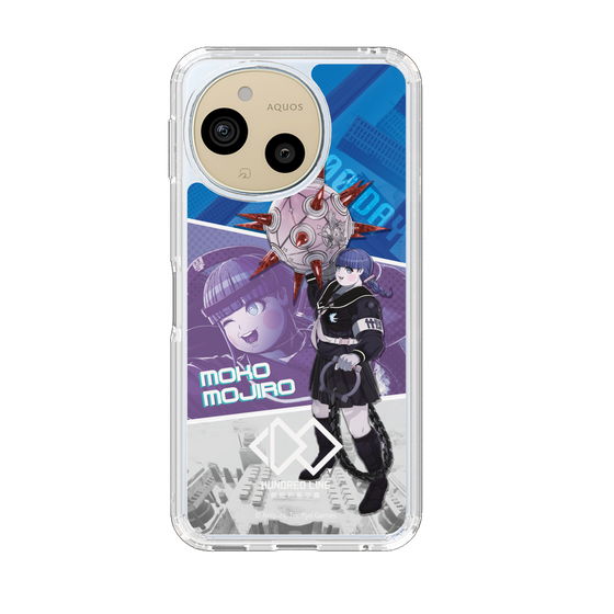 スリムプロテクションケース［ HUNDRED LINE -最終防衛学園- - カットイン - 喪白もこ ］