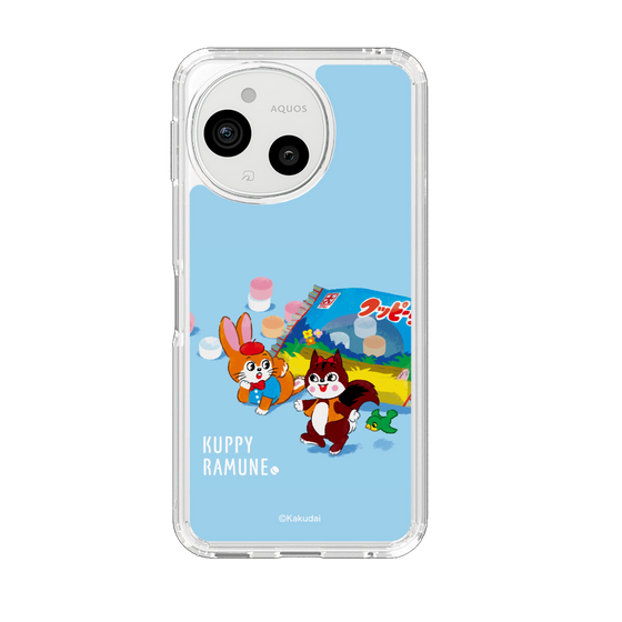 スリムプロテクションケース［ クッピーラムネ - drawing1 ］