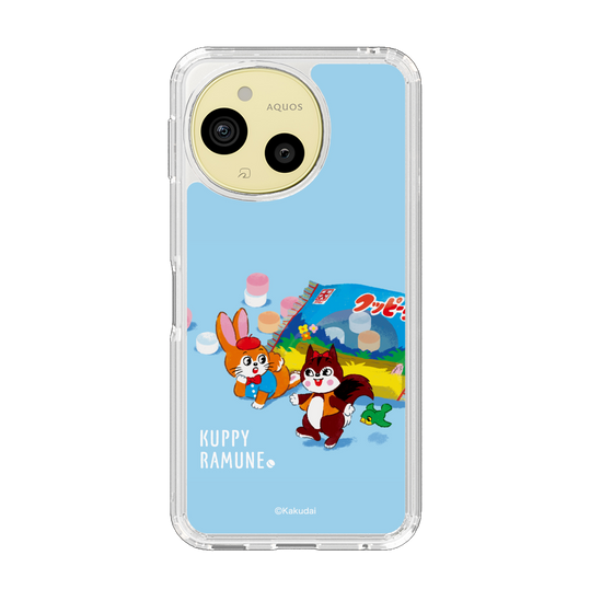 スリムプロテクションケース［ クッピーラムネ - drawing1 ］