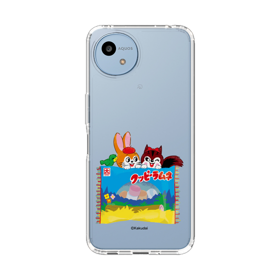 スリムプロテクションケース［ クッピーラムネ -drawing3 ］