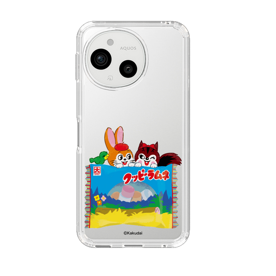 スリムプロテクションケース［ クッピーラムネ -drawing3 ］