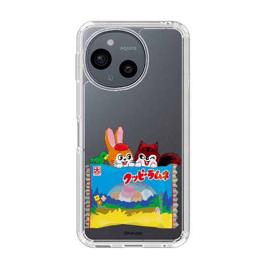 スリムプロテクションケース［ クッピーラムネ -drawing3 ］